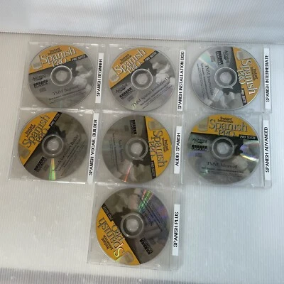 Instant Immersion Spanish Pro 7 CD Platinum Edition Pro Suite Language Software - Image 1 of 4