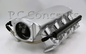 102MM ALUMINUM FABRICATED LOW PROFILE LS7 INTAKE MANIFOLD 7.0L 7.0 EFI FUEL RAIL - Picture 1 of 6
