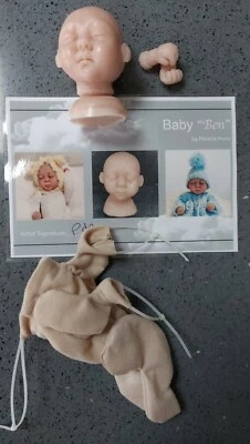 9 Inch BLANK Silicone Cuddle Baby Doll Kit Reborn - Image 1 of 4