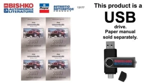 2007 Jeep Wrangler Shop Service Repair Manual USB - Picture 1 of 3
