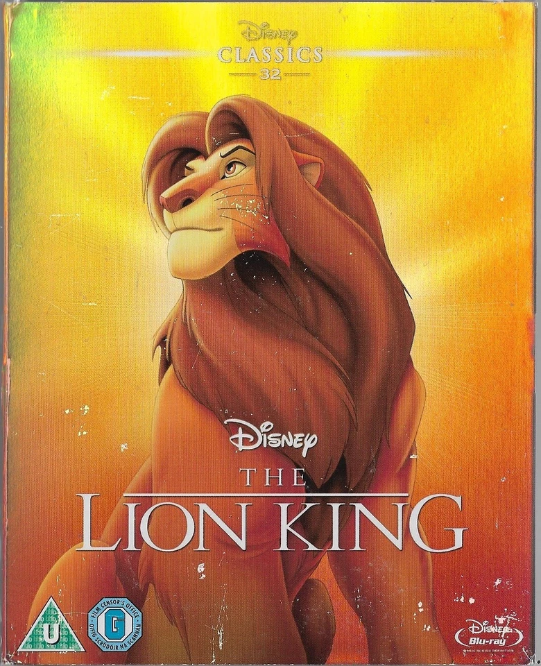 The Lion King Disney Classics 32 Blu-ray