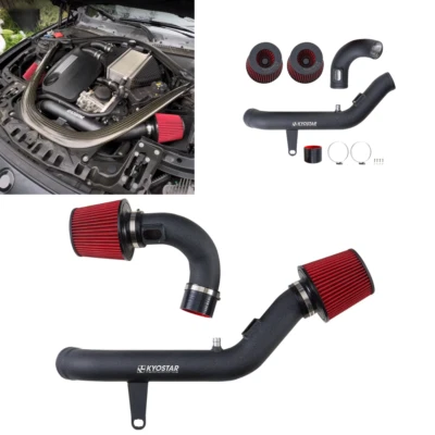 Cold Air Intake System For BMW 2015-2020 M2 M3 F80 M4 F82 F83 S55 3.0L 3'' Pipe - Image 1 of 4