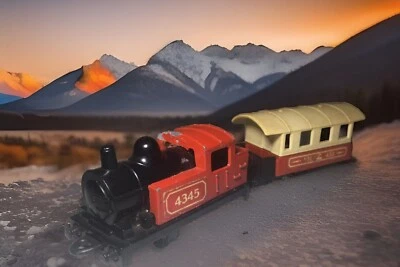 Matchbox Superfast Lesney Zug Train Lok / Eisenbahn Nr.43 & 44 Waggon Anhänger - Bild 1 von 4