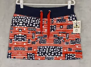 Nilla Shields Womens Red White Blue 4th July Theme Mini Club Skirt Medium - Picture 1 of 7