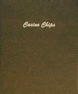 Álbum de monedas Dansco 7007 fichas de casino 40 mm con 5 páginas tiene 45 fichas libro - Imagen 1 de 6