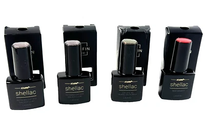 4x 10ml Jolifin Laveni Shellac Nagelstudio Nagellack Lack Lilac Red Purple NEU - Bild 1 von 4