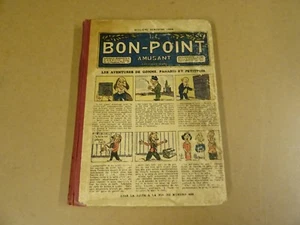 BD ALBUM RELIURE EDITEUR DEUXIEME SEMESTRE 1924 - LE BON-POINT AMUSANT - Bild 1 von 6