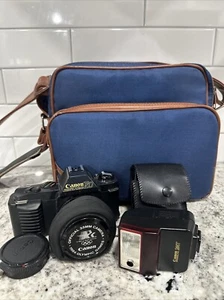 1984 Canon Olympic Games 35mm Camera,cannon 244T W/leather Case. Includes Cambag - Picture 1 of 4