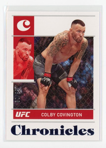 COLBY COVINGTON 2022 Panini Chronicles UFC #51 BLUE PARALLEL 50/99
