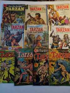 Tarzan of the Apes LOT DC Gold Key Dell Jungle Superhero Edgar Rice Burroughs - Picture 1 of 14