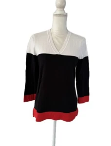 EP Pro Colorblocked V neck pullover. Size S - Picture 1 of 12