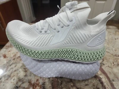 Adidas AlphaEdge 4D обувь белые туфли размер 9 EF3454 - Изображение 1 из 4