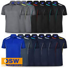Mens Adults Easy-Fit Sustainable Poly/Cotton Short Sleeve Polo Shirt XS~7XL PS93