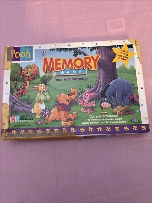 1996 Milton Bradley Preschool "Winnie the Pooh" Memory Game - Acceptable Box - Image 1 of 4
