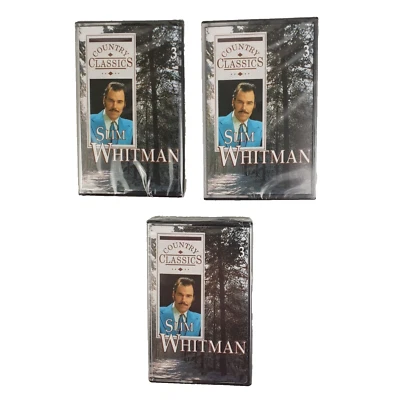 Slim Whitman - Country Classics Volume 1, 2 & 3, 3 x Cassettes, Brand New! - Image 1 of 4