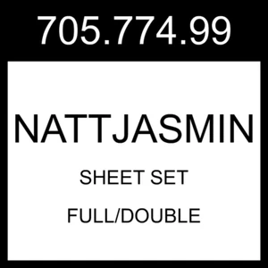 IKEA NATTJASMIN Sheet Set White Full/Double 705.774.99 - Picture 1 of 4