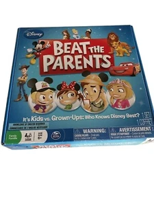 Beat the Parents Kids VS Grown Ups Board Game Who Knows Disney Best Family Fun - Picture 1 of 7