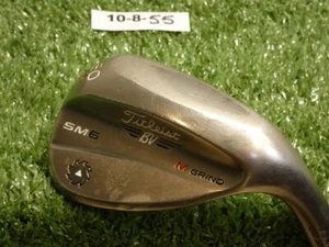 Vokey SM6 Steel Grey 60* 8* Lob Wedge M Grind NS Pro Tour 125 Extra Stiff Steel - Picture 1 of 6