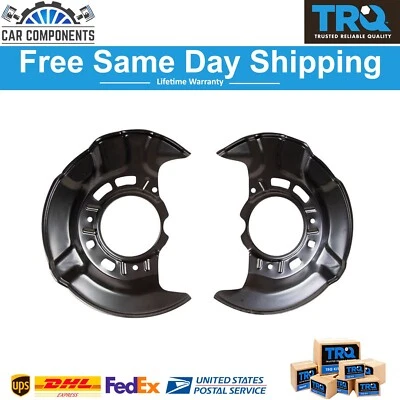 Nuevo juego de protector antipolvo de freno delantero TRQ para Toyota Corolla Matrix 2009-2013 Foto 1 de 4