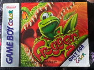 Nintendo Frogger 2 {Game Boy Cooler} 1998 Spiel nur Handbuch NEUWERTIG - Bild 1 von 2