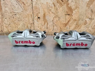 Pair of Brembo M40 MV Agusta 1078 Brutale Front Brake Calipers 2008 to 2009 Foto 1 de 4