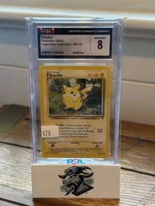 Pikachu Pokémon 2002 Legendary Collection 86/110 CGC 8 - Picture 1 of 1