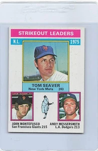 1976 Topps #203 Strikeout Leaders NM *396 - Picture 1 of 2