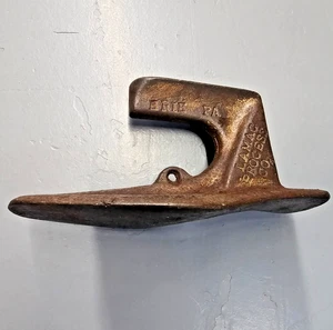 Vintage Antique Cast Iron Cobbler's Anvils Form Last Lamac Process Co. BRIE PA - Picture 1 of 6