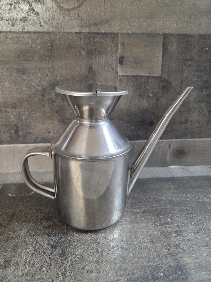 Dispensador de aceite de cocina de acero inoxidable Progressive International Corp 5"H Foto 1 de 4