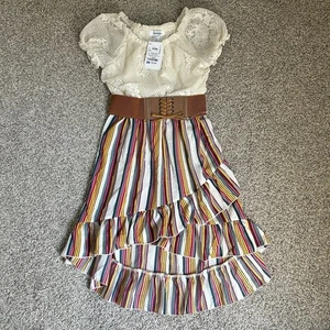 Vestito bambina bambina senza parole taglia 8 - Nuovo con etichetta! - Foto 1 di 9