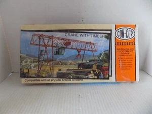 CRANE WITH TIMBER KIT# 9041 HO SCALE BYCON-COR PO NOS - Picture 1 of 6