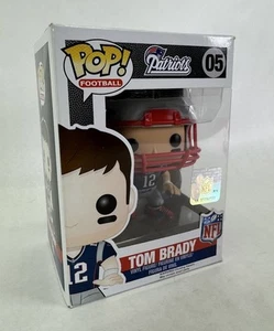 Funko Pop! Tom Brady 2016 New England Patriots 05 With Helmet NRFB - Picture 1 of 5