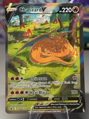 Pokémon TCG Charizard V SWSH260 Sword & Shield Promo Card TCG - Image 1 of 4