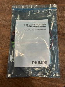 Philips ECG 5 captadores de cables, AAMI + SpO2, tele para IntelliVue MX40 ~ 989803171851 - Imagen 1 de 5