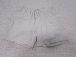 SSCO Hybrid Shorts Mens Medium Beige 5.5" Inseam Lined Drawstring Swim Trunks - Picture 1 of 12