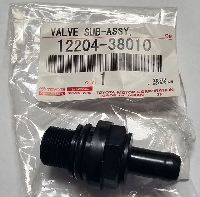 Genuine PCV Valve 12204-38010 - Image 1 of 1