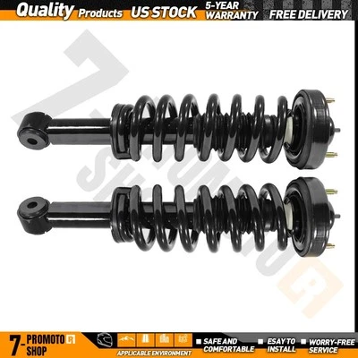 Front Air Spring to Coil Spring Conversion Kit for 2007-2013 Ford Expedition - Изображение 1 из 3