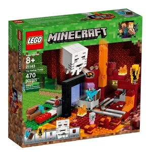 LEGO 21143 MINECRAFT THE NETHER PORTAL RETIRED NEW Sealed - Picture 1 of 5