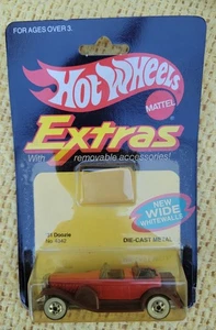 VINTAGE NO. 4342 ‘31 DOOZIE HOT WHEELS MOC 1981 ON CARD REMOVABLE ACCESSORY - Picture 1 of 6