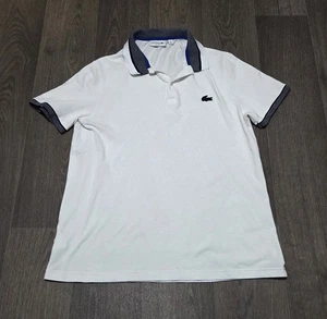 Lacoste Polo Shirt - Mens Large - Limited Edition - White - Picture 1 of 7