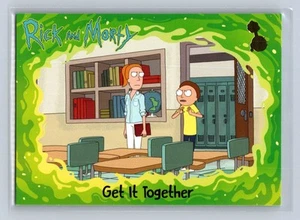 Get it Together - 2019 Rick and Morty Plumbus Deco Stamp Card # 32 - Picture 1 of 2