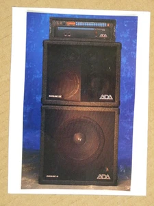 g/ handgemachte Grußkarte mit Musik Thema ADA BASS STACK - Bild 1 von 1