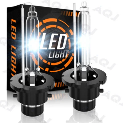 For Infiniti QX56 2004-2010 6000K Front Xenon HID Headlight Bulbs Low Beam Qty2 - Image 1 of 4