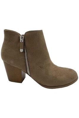 Style & Co. Masrinaa 坡跟踝靴 棕褐色 — 第 1/3 张图片