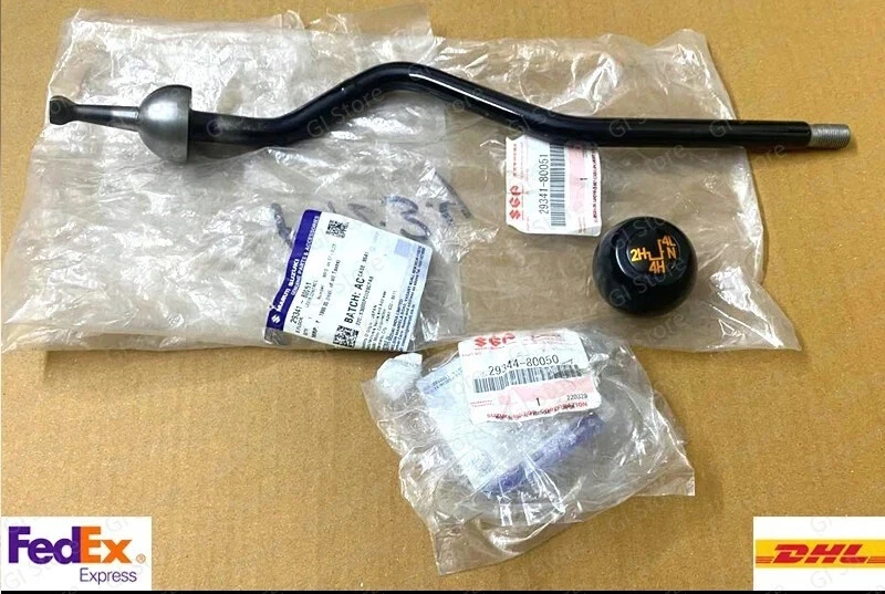TRANSFER CASE GEAR SHIFT LEVER WITH KNOB - OEM / SGP - SUZUKI SAMURAI 85-95 — 第 1/4 张图片