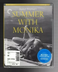 *NEW/SEALED* SUMMER WITH MONIKA * CRITERION COLLECTION *BLU-RAY*INGMAR BERGMAN* - Foto 1 di 1