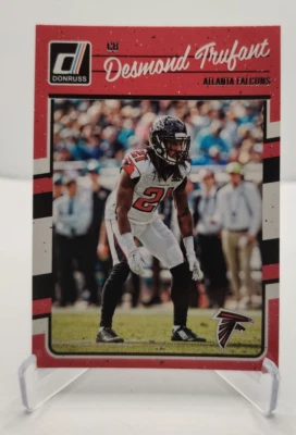 2016 Donruss Football card #18 Desmond Trufant Atlanta Falcons - Image 1 of 2