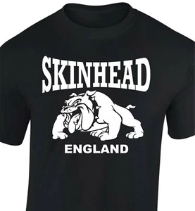 Camiseta Skinhead Inglaterra Bulldog oi cabeza de piel - Imagen 1 de 1