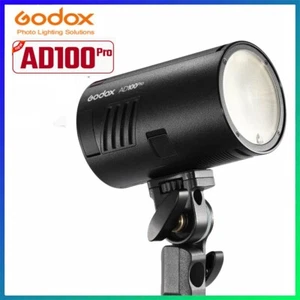 Godox AD100PRO 2.4G Pocket Flash TTL HSS Strobe Outdoor Photo Light Speedlite - Picture 1 of 10