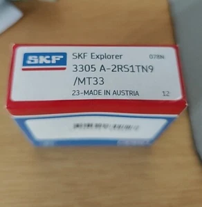 Cuscinetti SKF 3305 A-2RS1TN9/MT33 25x62x25,4mm nuovi con scatola spedizione gratuita - Foto 1 di 3